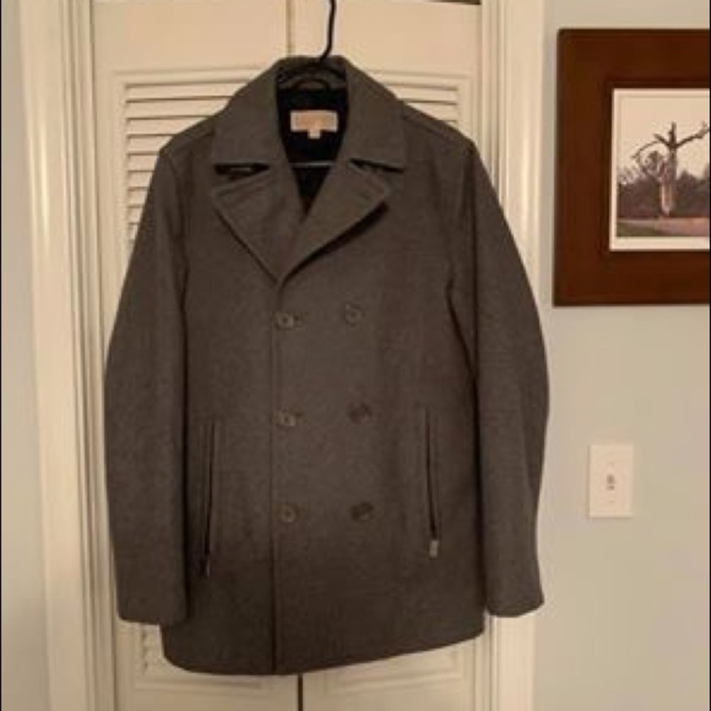 Michael Kors Gray pea coat